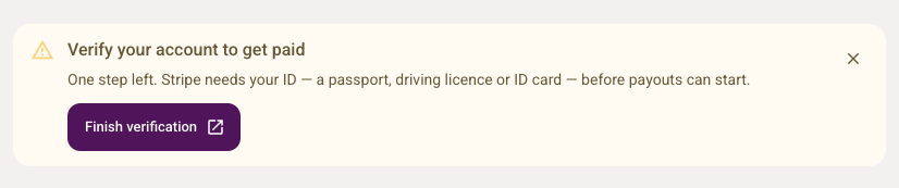 Verifying your identity to get paid on Loopyty